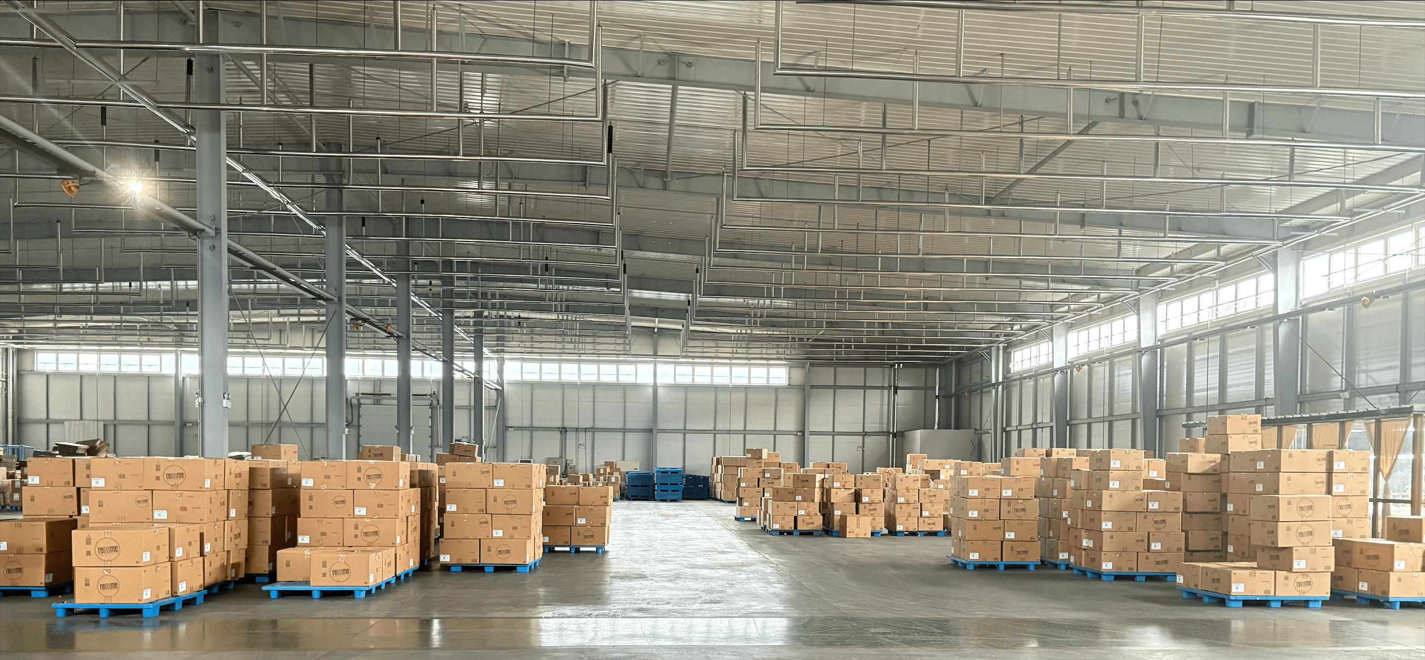 Staging and loading zones