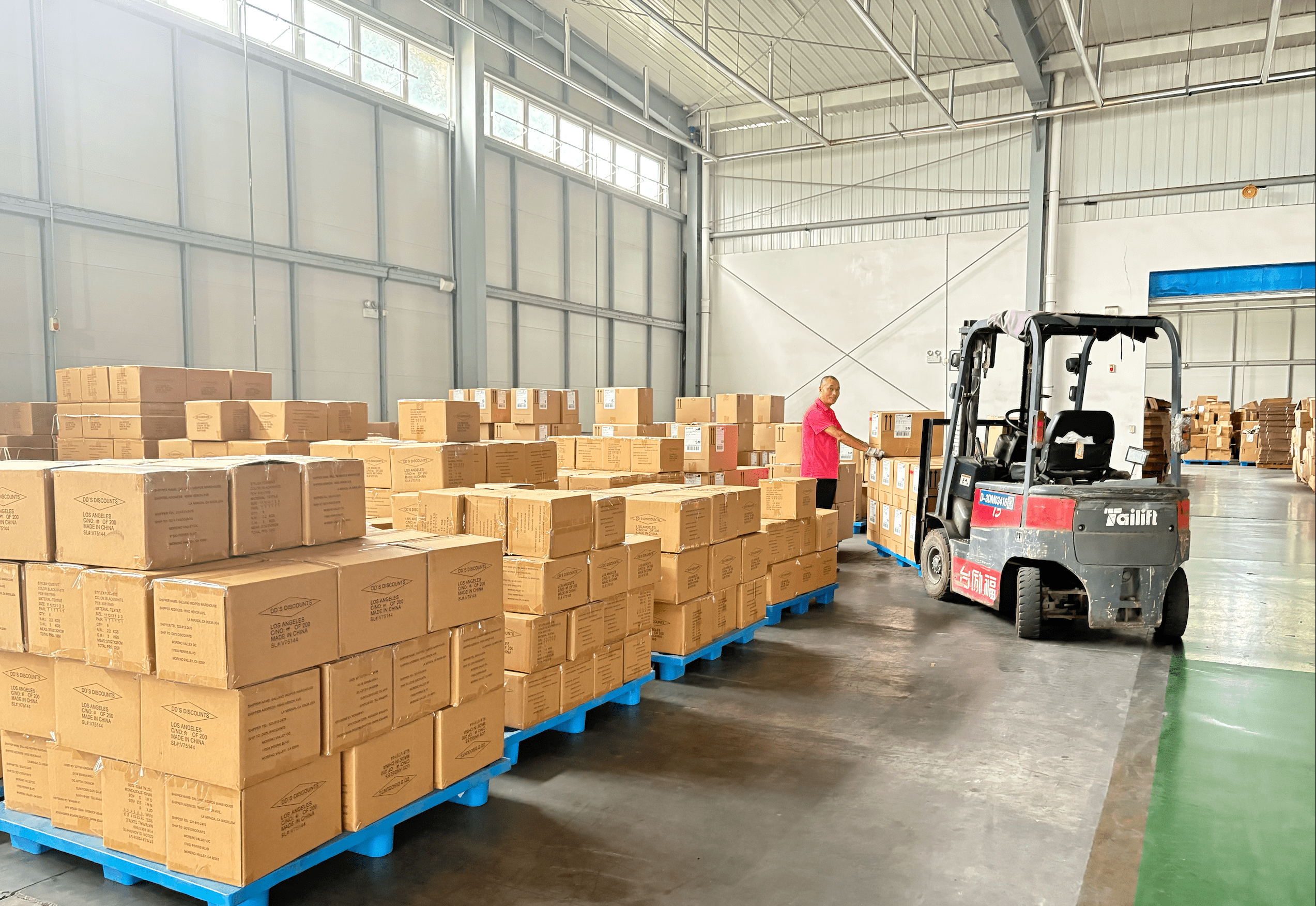 Forklift operations and FIFO