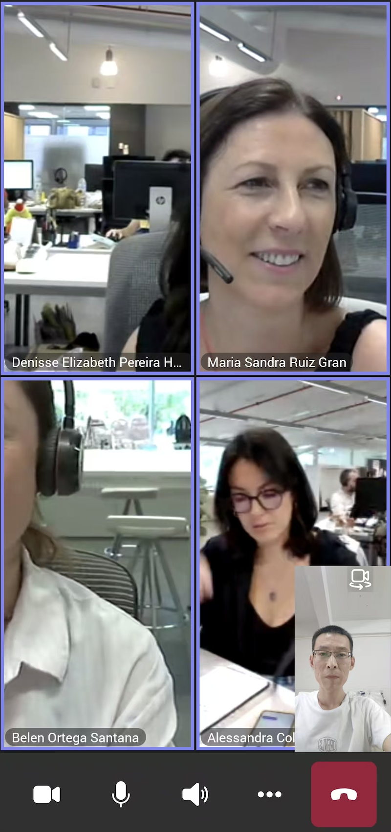 Multi-party video meeting · quick decision-making